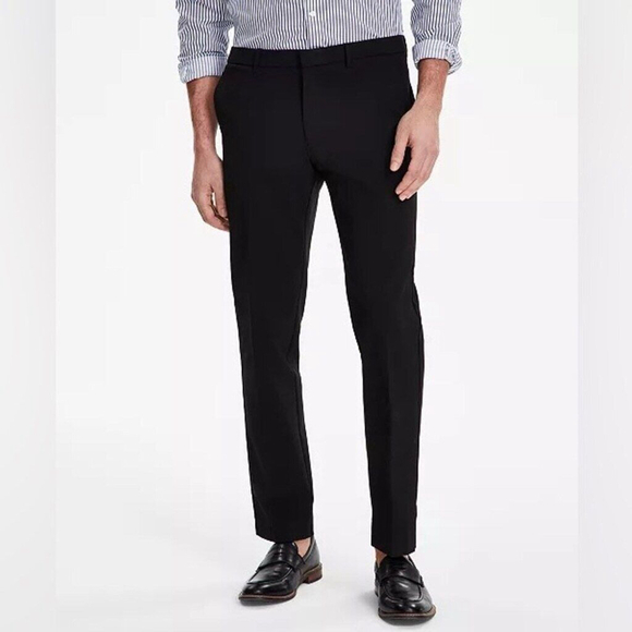 Tommy Hilfiger Men's The Flex Dress Pants 34W x 30L, Black NWT - Picture 1 of 11